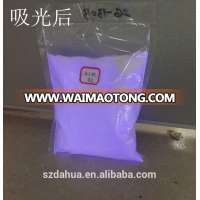 photoluminescent pigment purple color